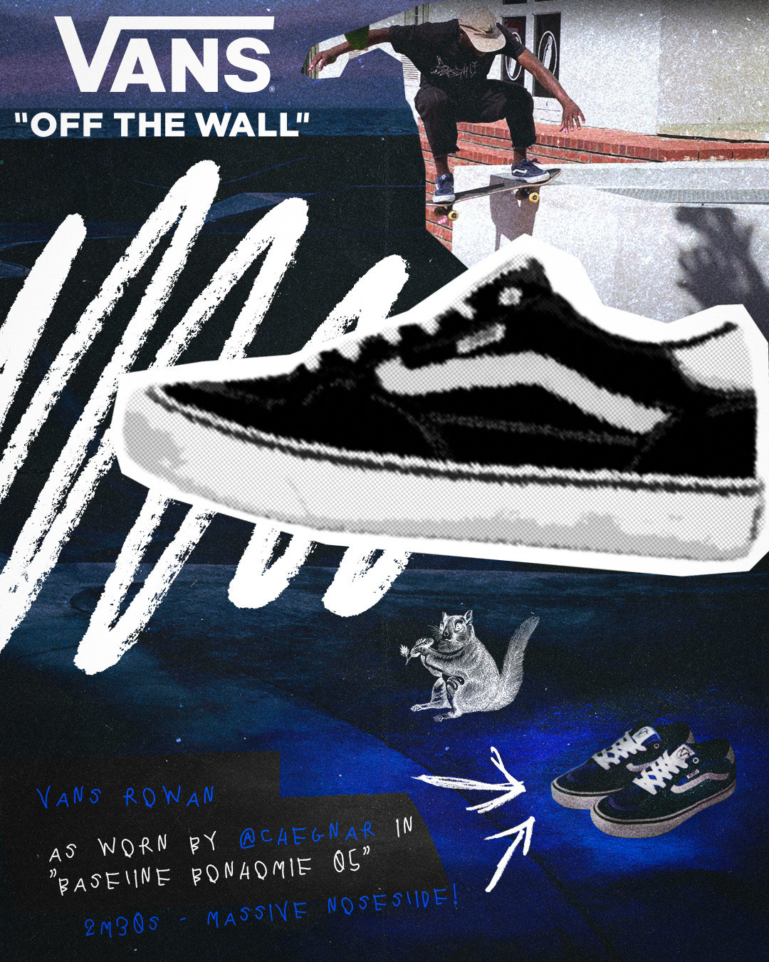 A POSTER A DAY — Vans Rowan Off The Wall