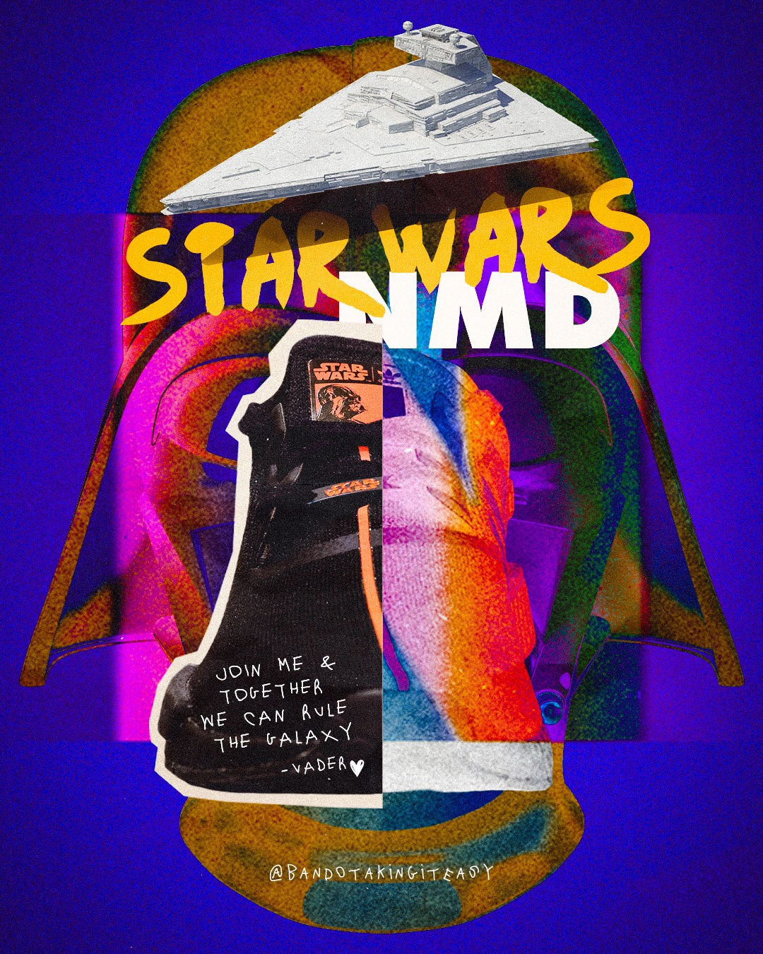 A POSTER A DAY — Nmd Star Wars Vader