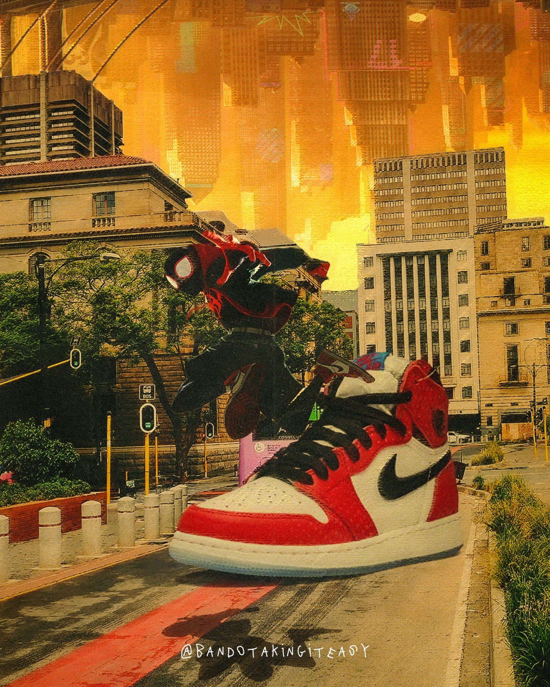 A POSTER A DAY — Air Jordan Spiderverse Johannesburg