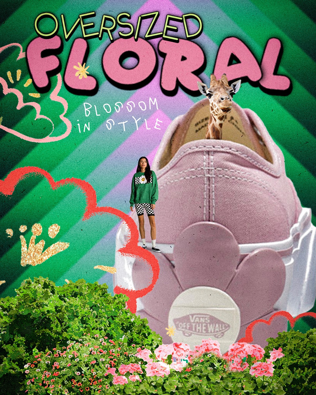 A POSTER A DAY — Vans Oversized Floral